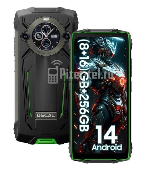 Смартфон Oscal Pilot 2 8/256Gb Green