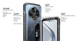 Смартфон Doogee V40 Pro 5G 16/512Gb Midnight Blue