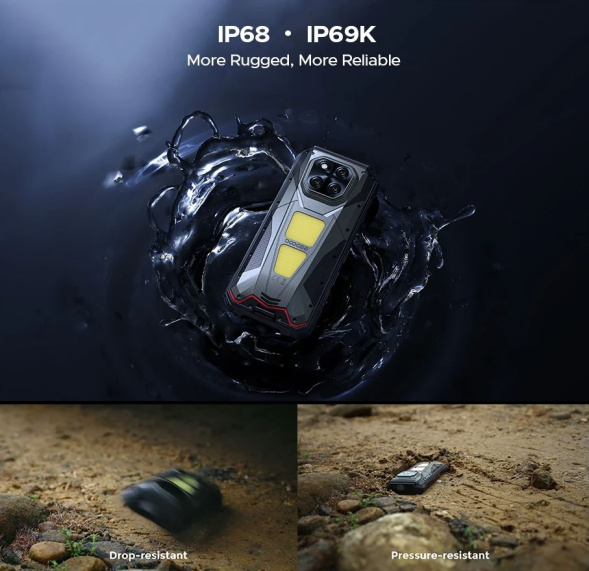 Смартфон Doogee V Max Play Projector 16/512Gb Armor Black