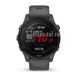 Умные часы Garmin Forerunner 255 с темно-серым ремешком
