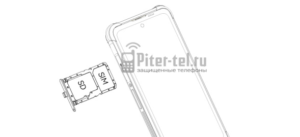 Смартфон Cubot KingKong Power 8/256Gb Green